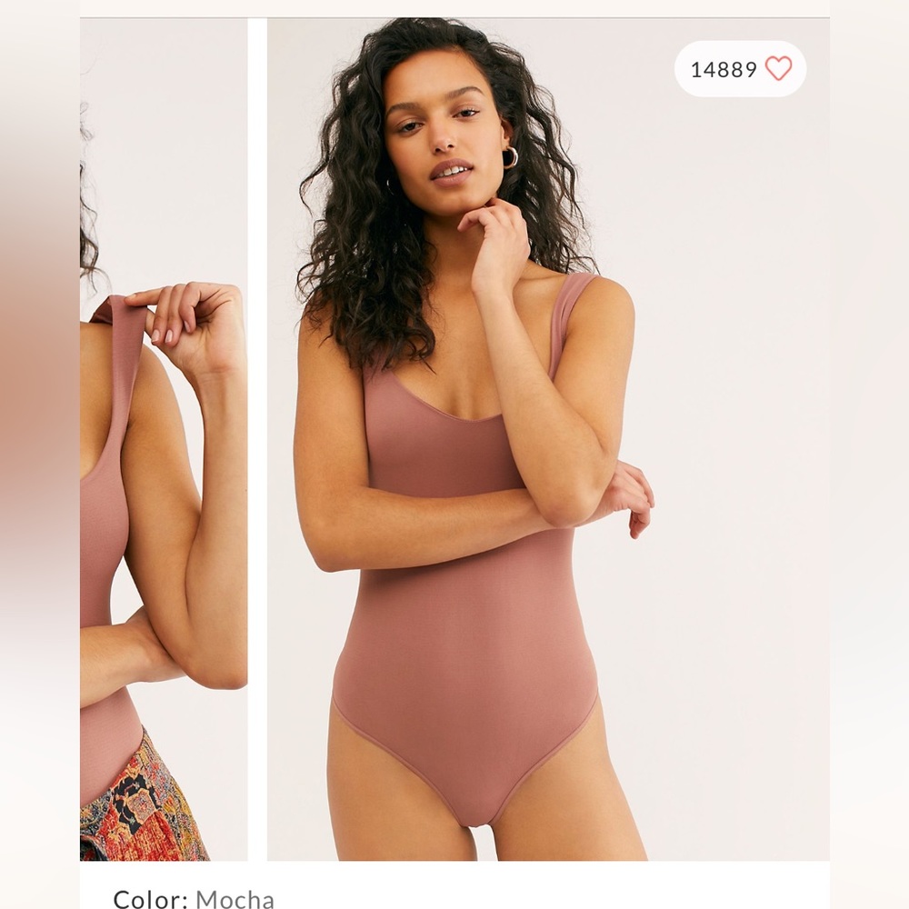 Free people Clean Lines Bodysuit